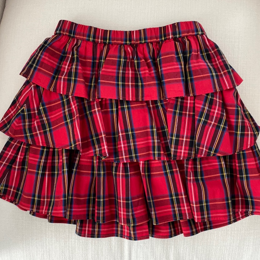 Crewcuts plaid skirt